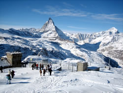 Swiss Chalet up the mountains 