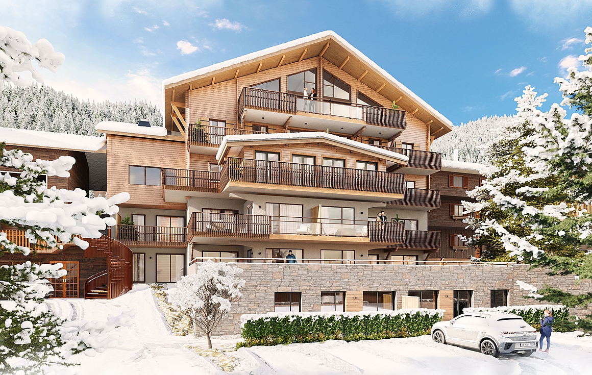 Brand new apartments for sale in Chatel