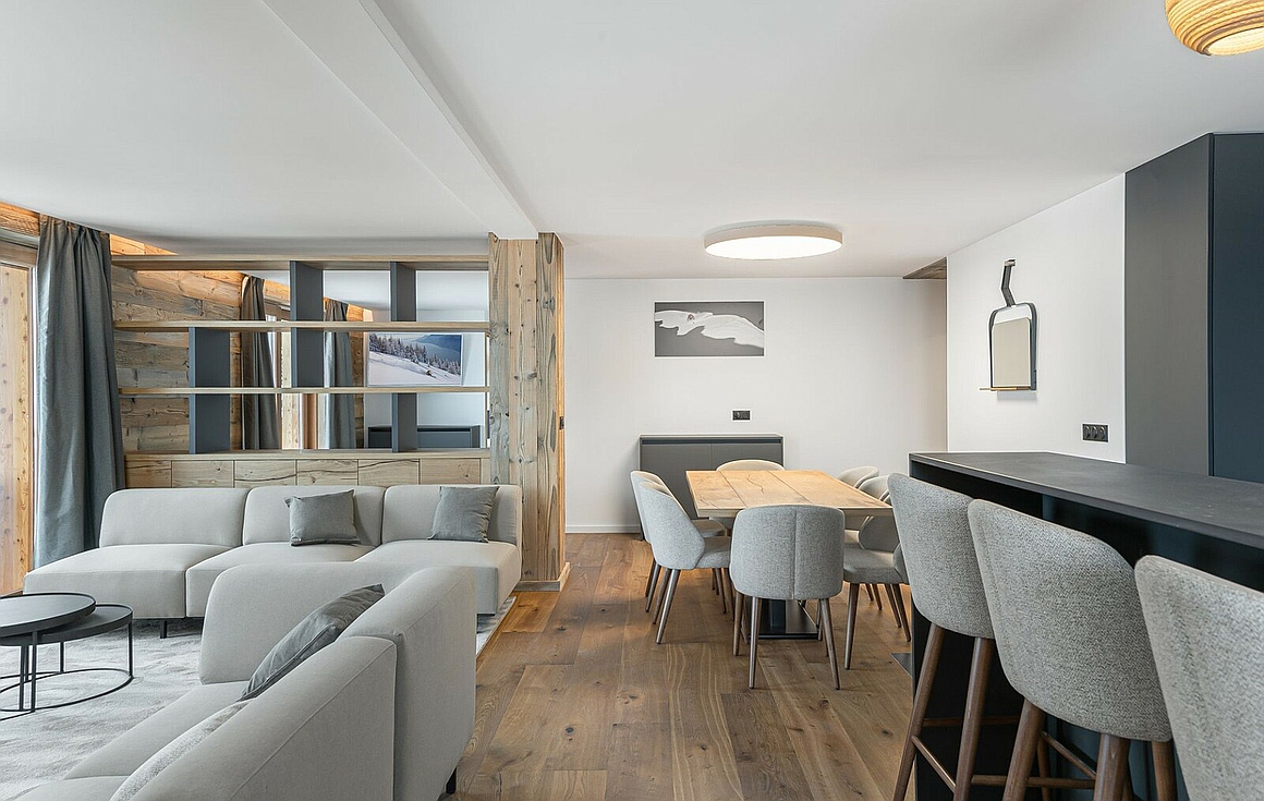 Courchevel finished apartments for sale