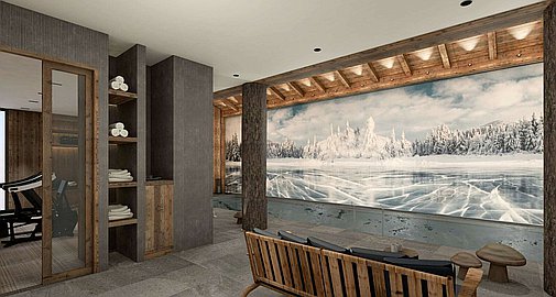 The Communal Spa area