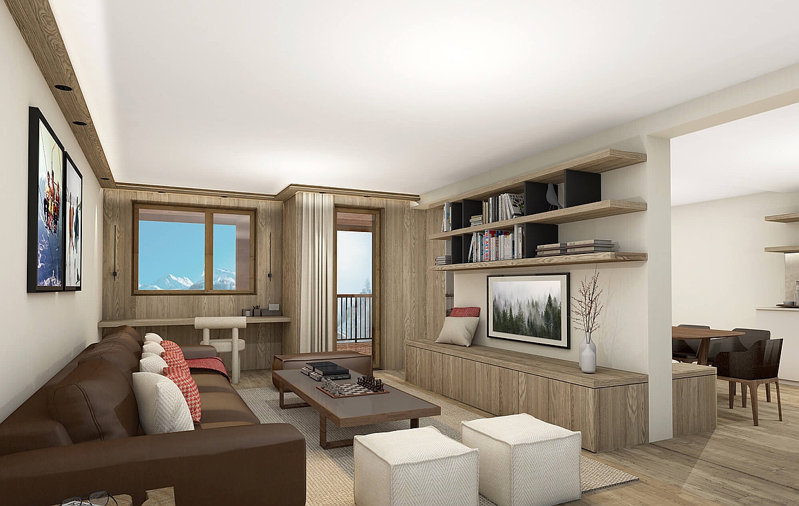 Apartment interiors