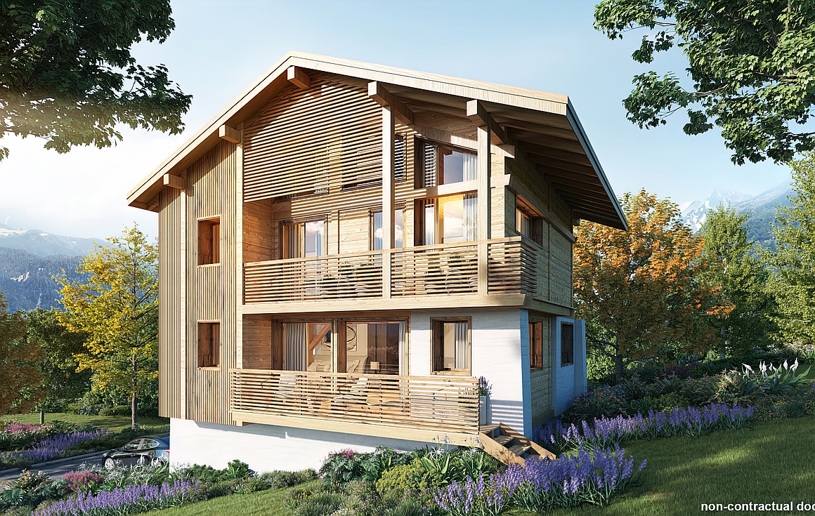 The chalets for sale in Chamonix