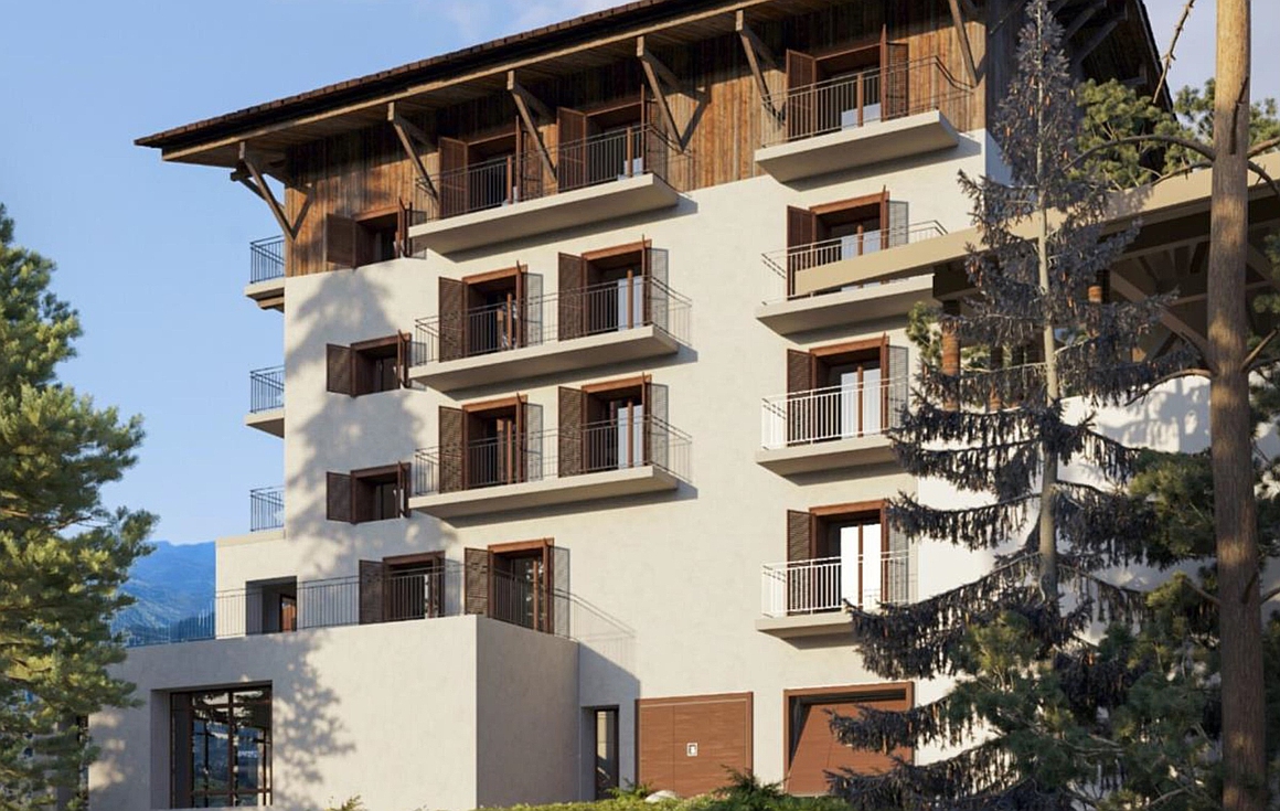 The apartments for sale in St Gervais
