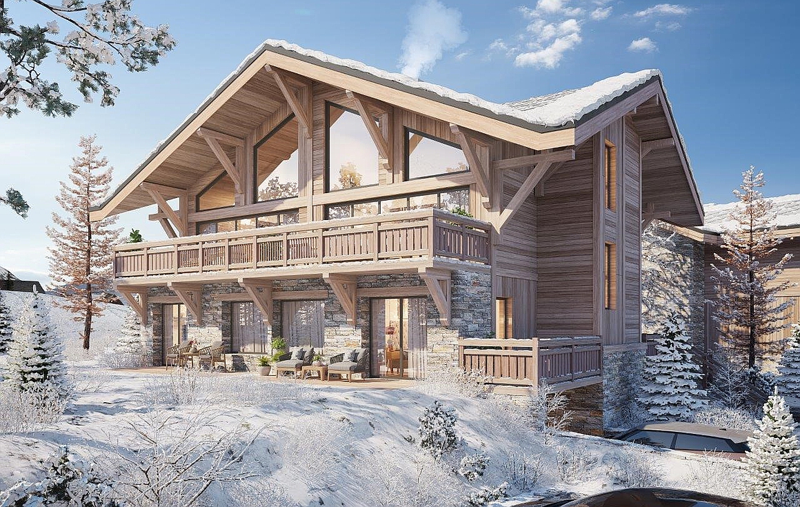 The chalets for sale in Alpe d'Huez