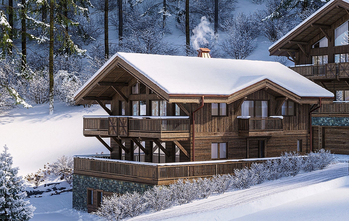 The chalets for sale in Chatel