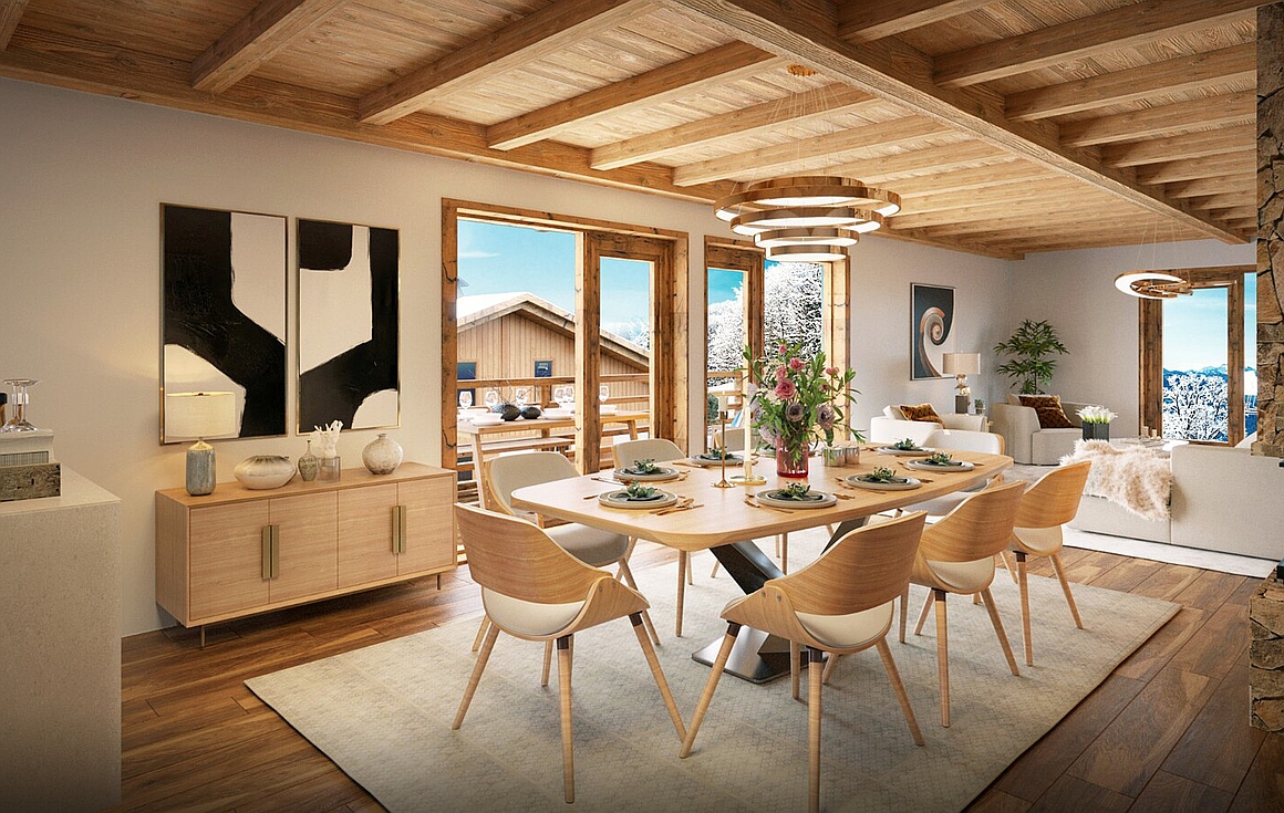 The chalet for sale in Praz sur Arly