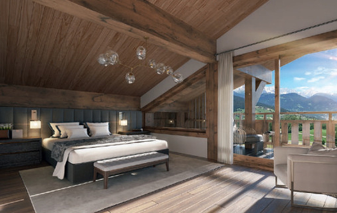 The chalet for sale in Praz sur Arly