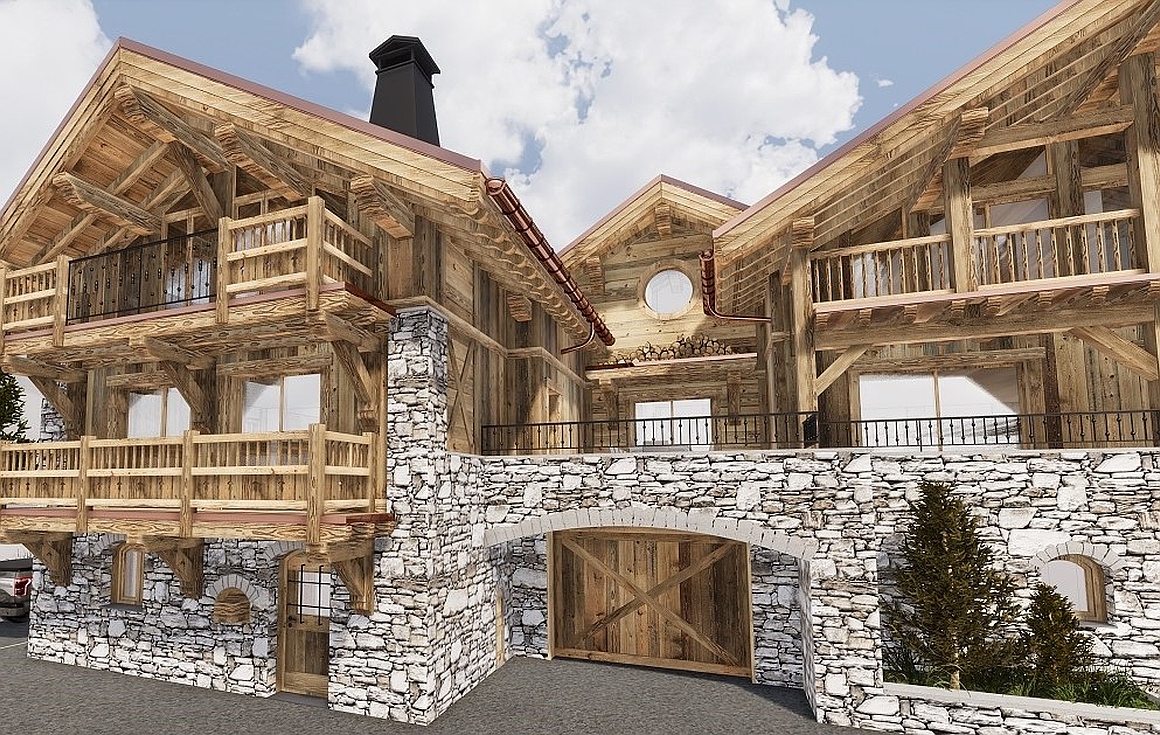 The chalets for sale in Meribel