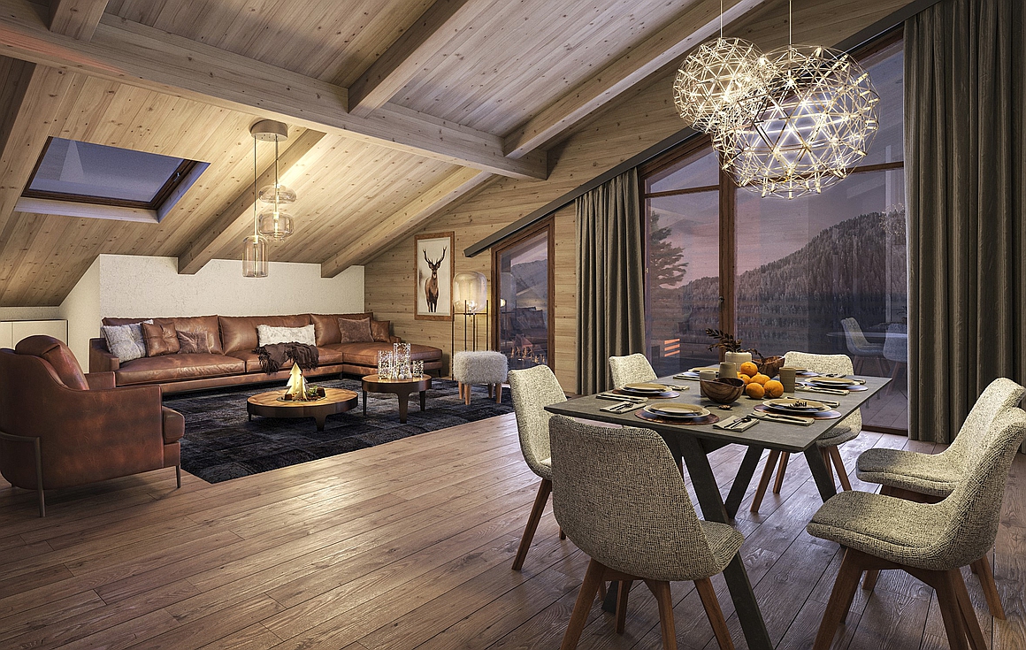 Apartment interiors