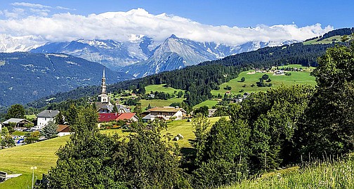 Combloux, Haute Savoie, French Alps