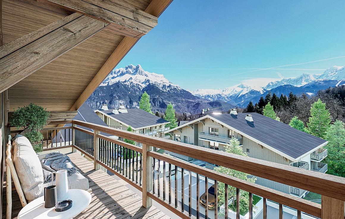 Brand new apartments for sale in Cordon Megeve
