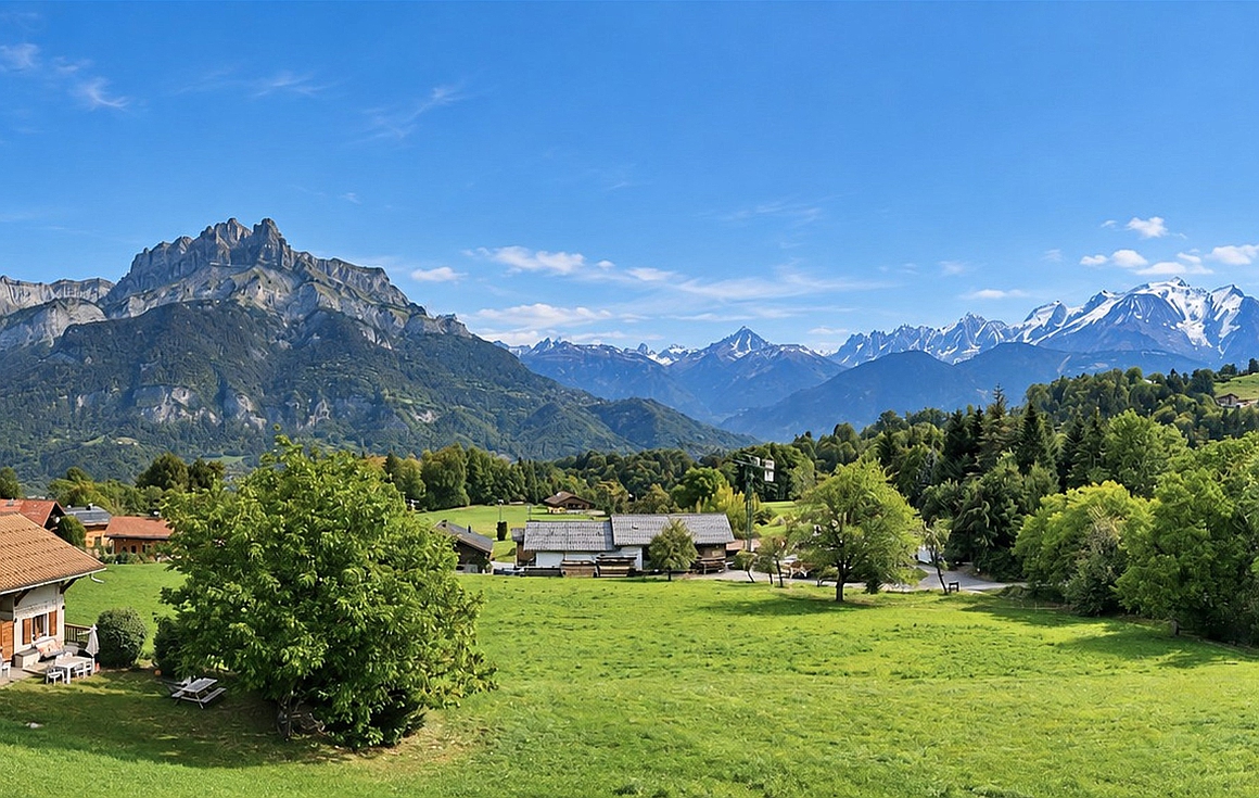Brand new apartments for sale in Cordon Megeve