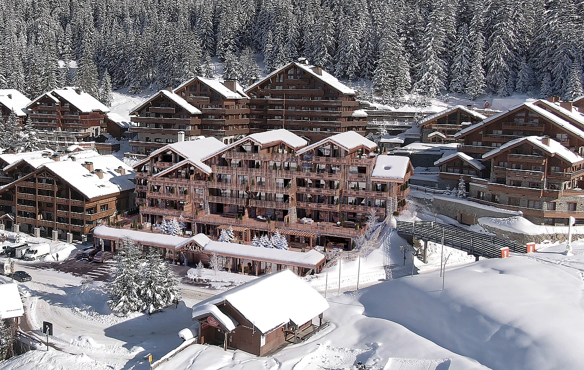 The brand new apartments for sale in Meribel