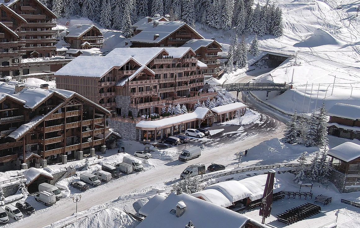 The brand new apartments for sale in Meribel