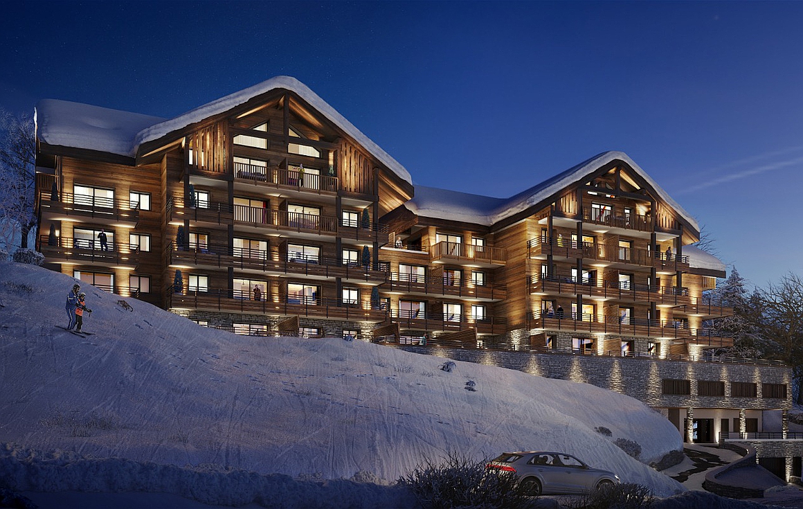 Ski in and out apartments for sale in La Toussuire