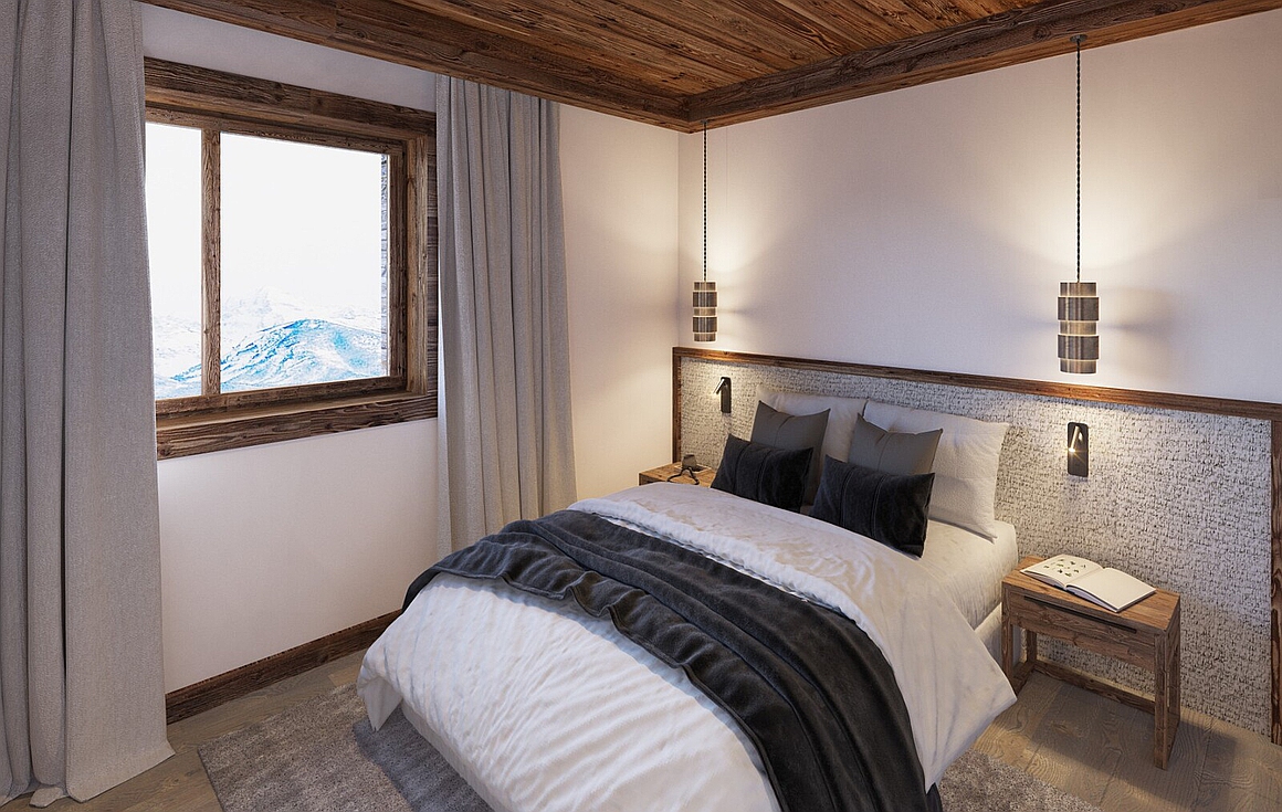 The apartments for sale in La Rosiere