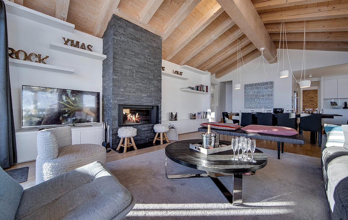 The chalet for sale in La Rosiere