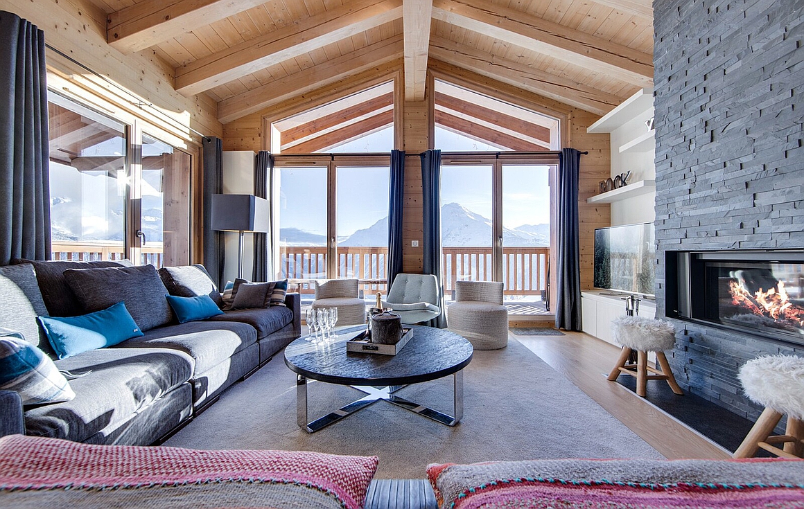 The chalet for sale in La Rosiere