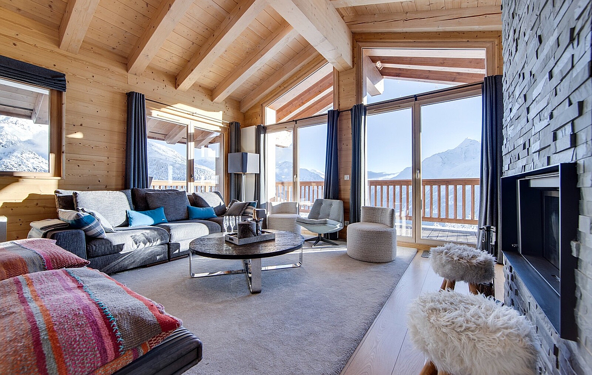 The chalet for sale in La Rosiere