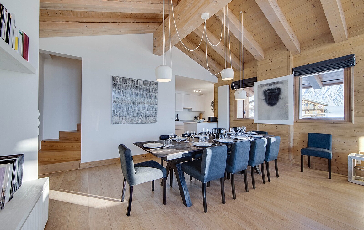 The chalet for sale in La Rosiere