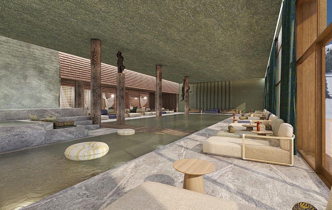 The ski in and out apartments for sale in La Tania