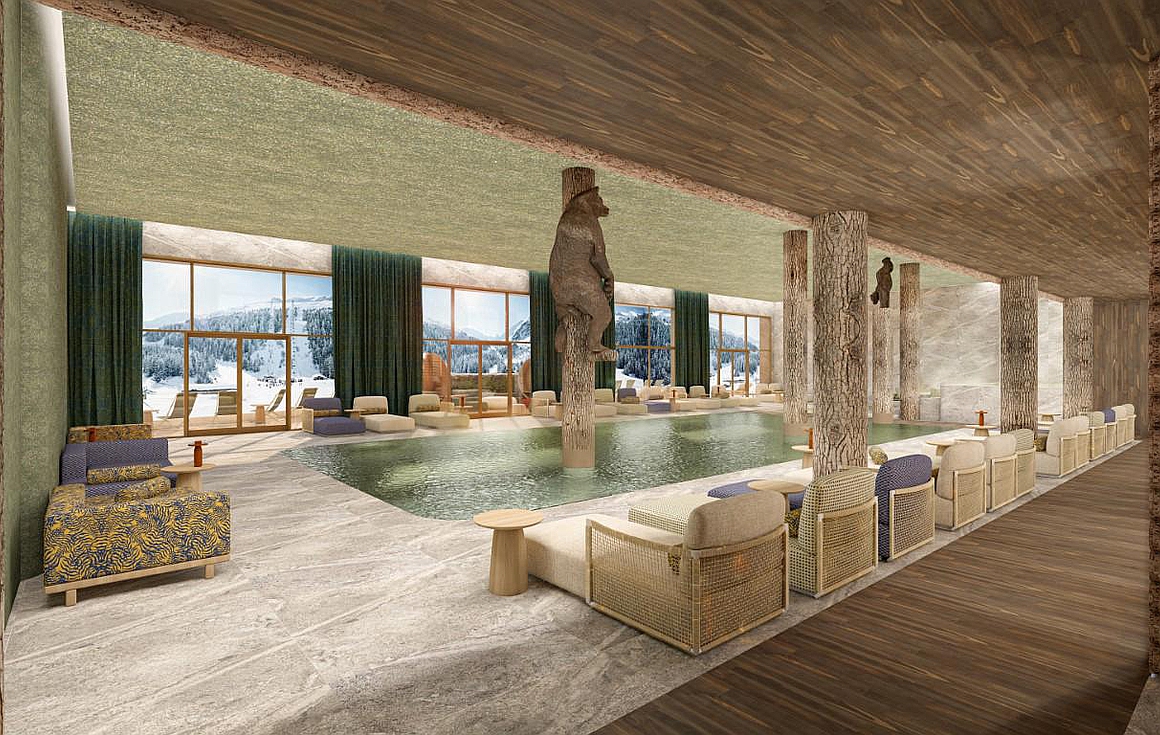 The ski in and out apartments for sale in La Tania