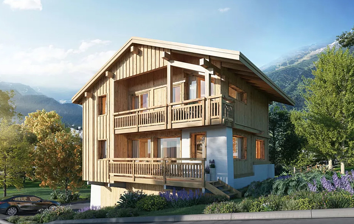 The chalets for sale in Chamonix