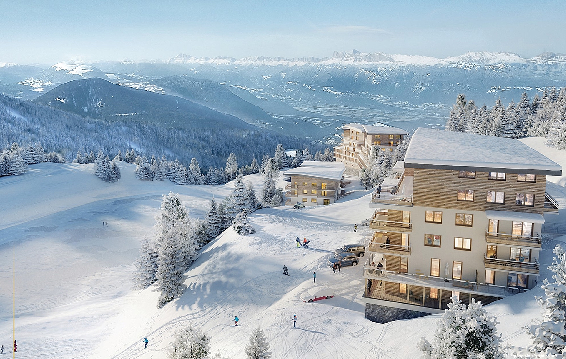 The brand new apartments for sale in Chamrousse