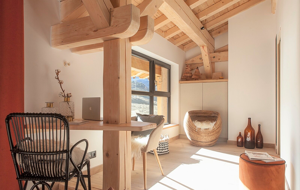 The chalet in Les Arcs interior