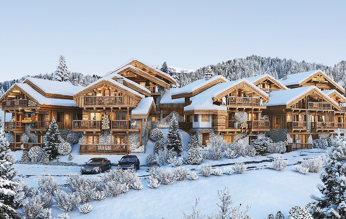 The chalet for sale