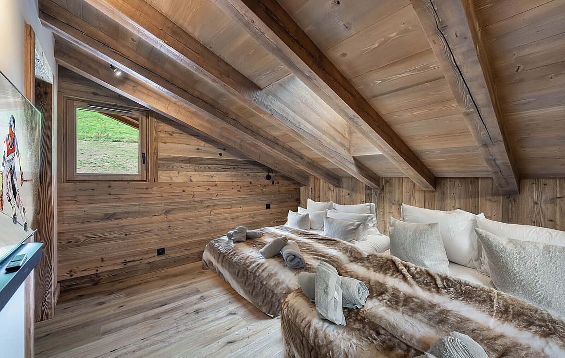 The chalet for sale in Megeve