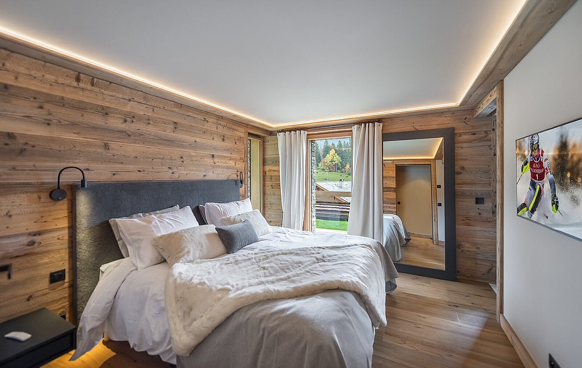 The chalet for sale in Megeve