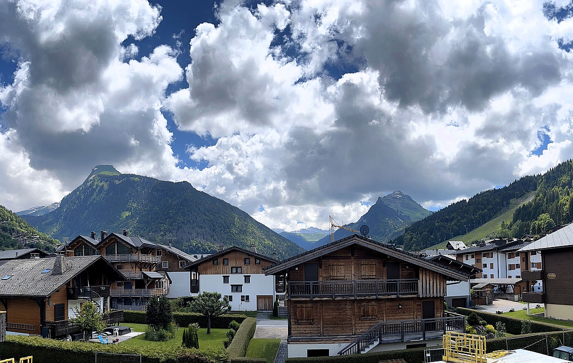 The brand new apartments for sale in Morzine