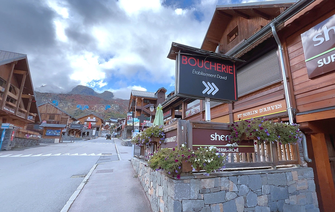 The resort of St Sorlin