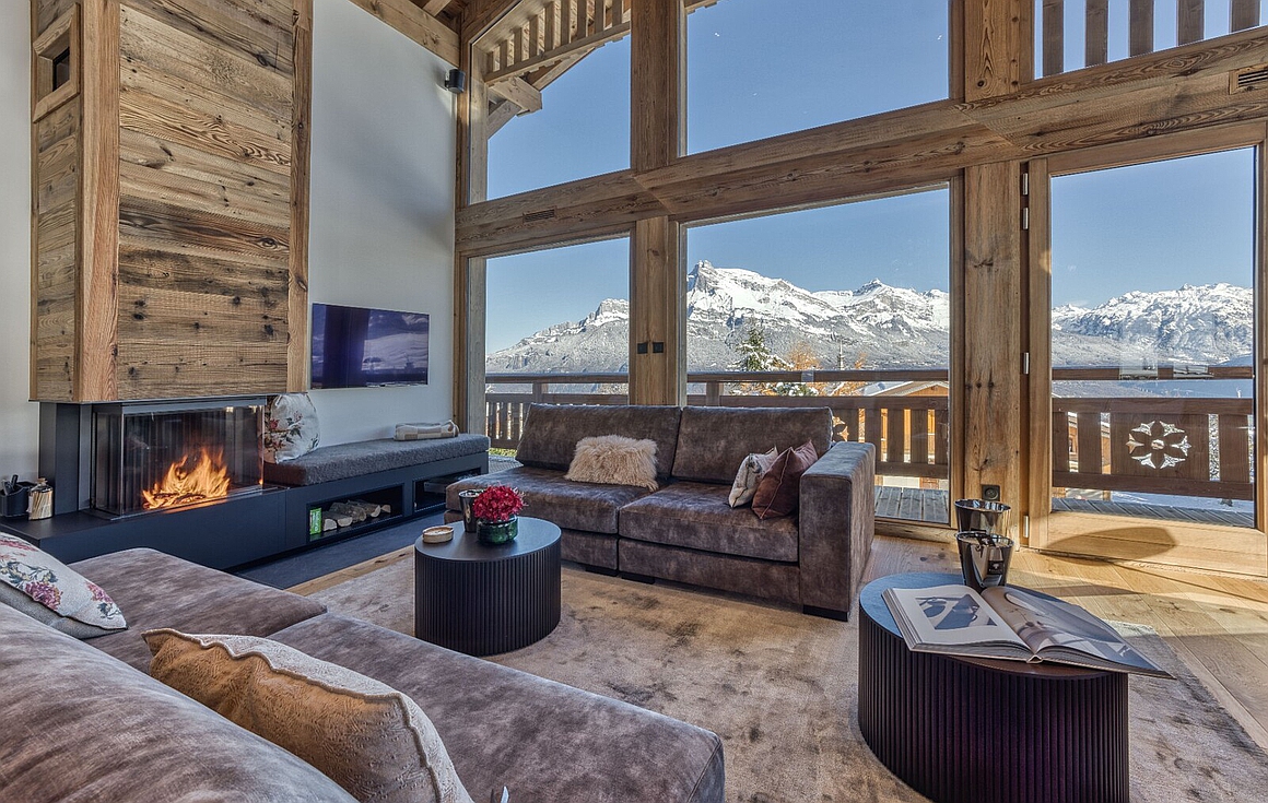 Finishes by developer of St Gervais chalets for sale