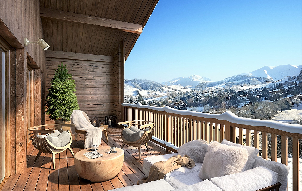 Superb Mountain House Plans With View 5