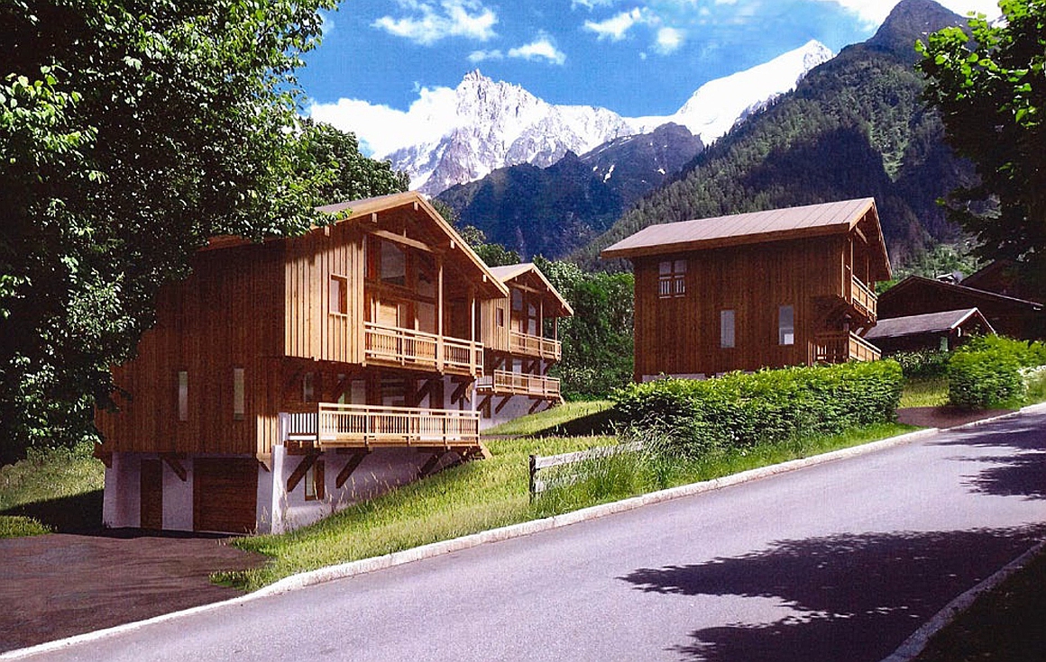 The chalets for sale in Les Houches