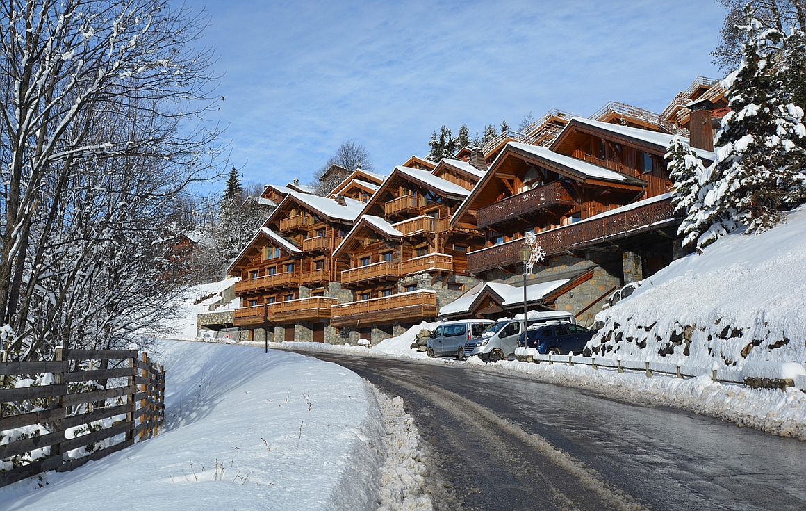 The chalets for sale Meribel