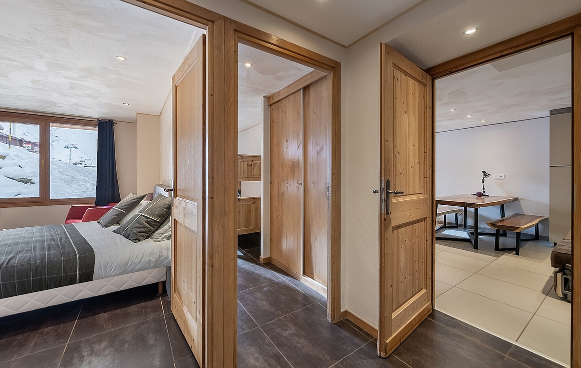 The apartment for sale in Val Thorens