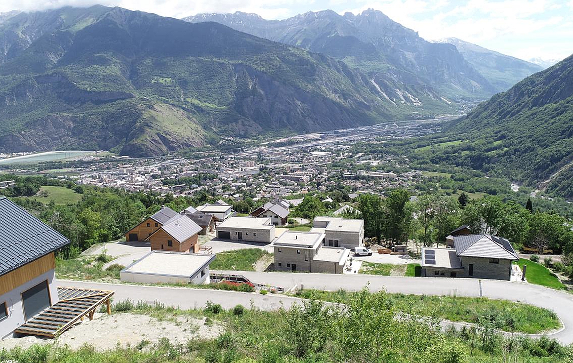 Views from the site overlooking St Jean de Maurienne