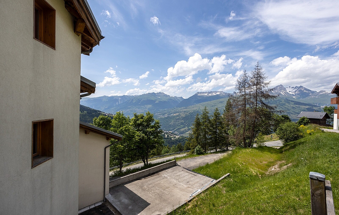 View from apartment for sale in Vallandry