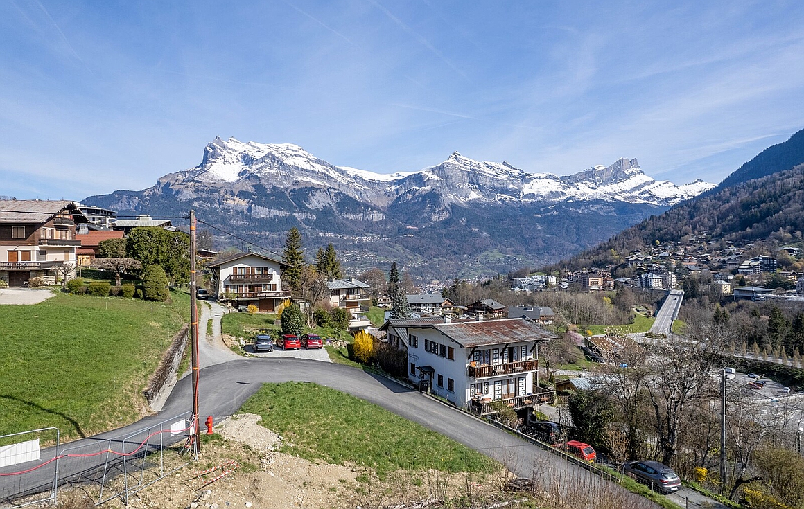 Surroundings of apartment in St Gervais
