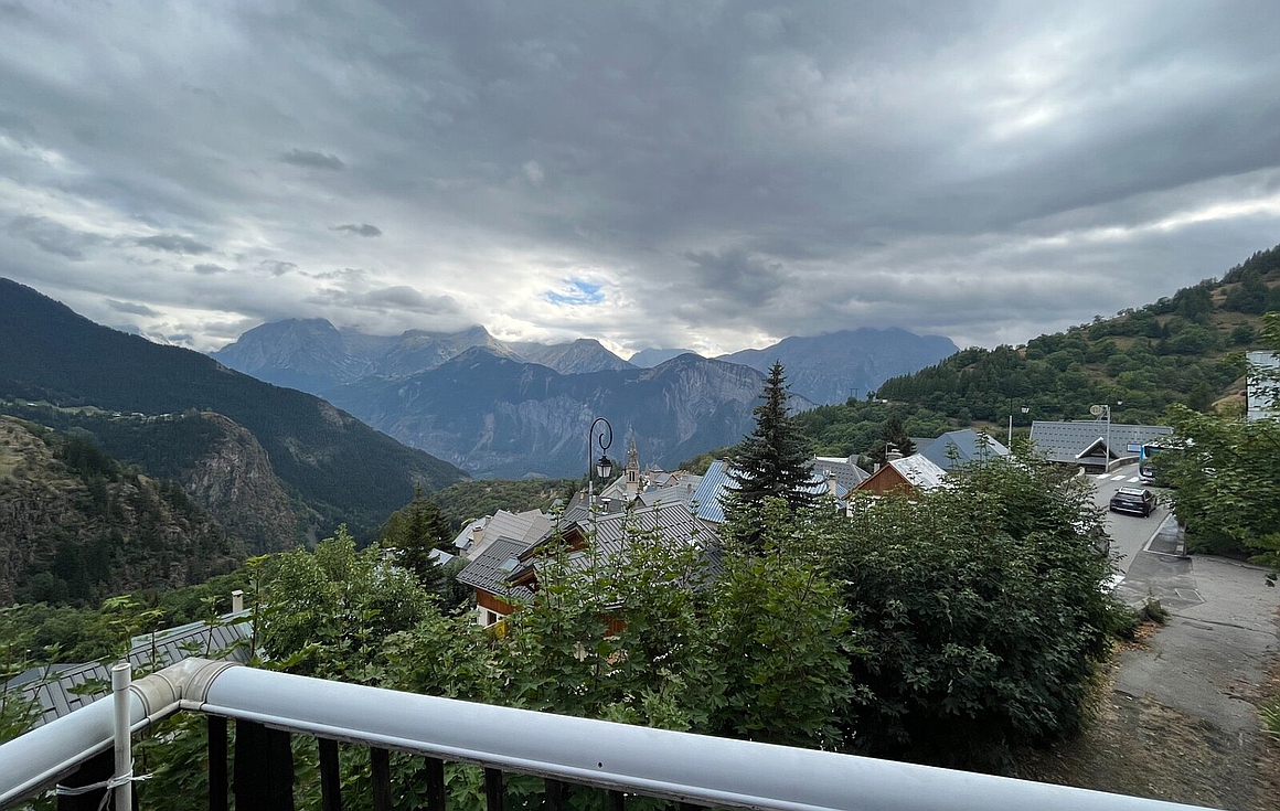 View from chalet in Huez