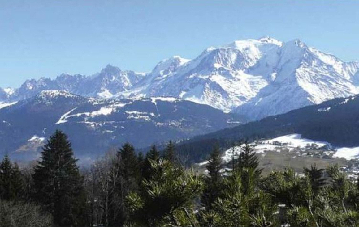View from chalet in Combloux
