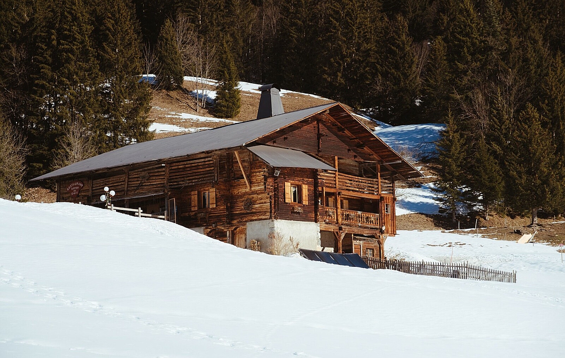 Exterior of property for sale in Le Grand Bornand