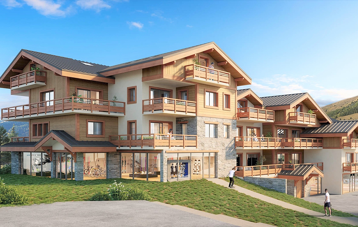 The apartments for sale in Alpe d'Huez