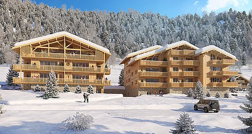 Brand new apartments for sale in Chatel