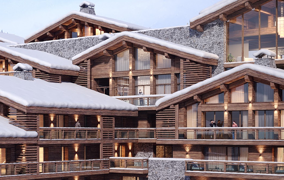 The apartments for sale Courchevel