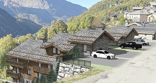 Saint Martin de Belleville, Savoie, Rhone Alpes