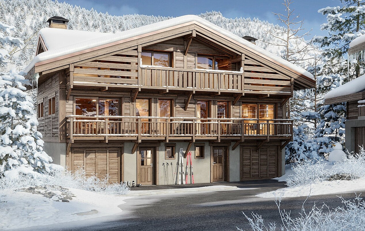The chalet for sale in La Clusaz